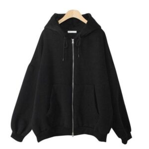 black hoodie